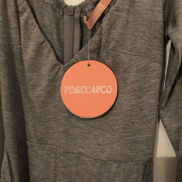 NWT! Off the Shoulder maxi dress with slit! - Picture 4 of 5